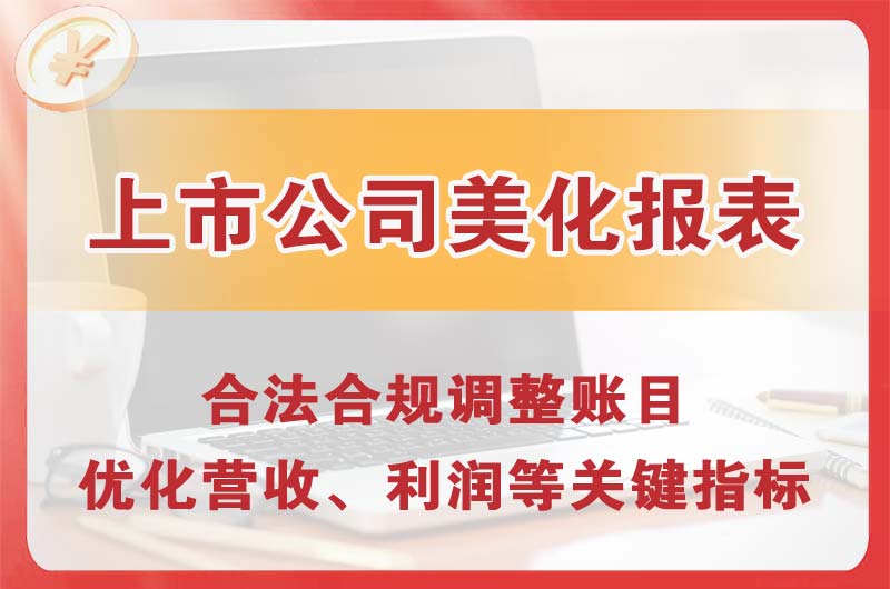 横栏上市公司美化报表